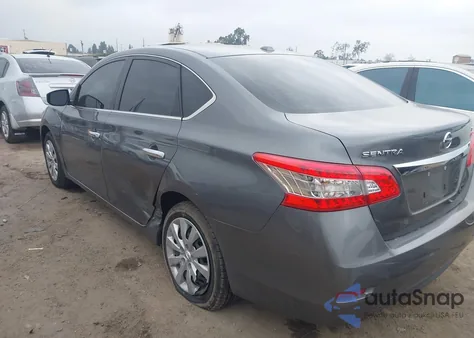 2015 Nissan Sentra Fe+ S/S/Sl/Sr/Sv из США, поврежденный, VIN 3N1AB7AP5FL638455